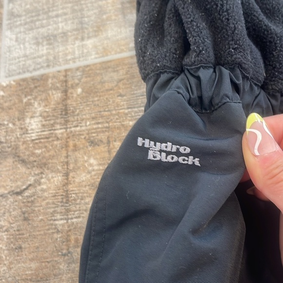 Obermeyer Unisex Kids Black Snow Bib Snow Pants Size 4 - Picture 5 of 6